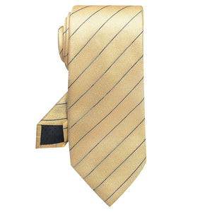 100% Silk Brand Gold Ties Men Great Quality Silk 8 cm Necktie Formal Clothing Men's Gravatas Fit Holiday Party Workplace