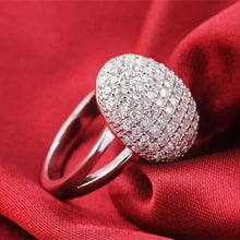 Load image into Gallery viewer, ARRIVAL silver color designer Rings  Two Gifts 88 CZ Wedding Engagement  For Women Brand Wholesale Sepcial Unique R103
