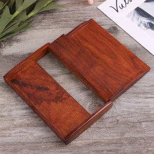 Wooden Credit Card Holder Protector Men Women Wallet Cards Storage for Case