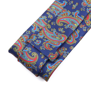 Super Soft Bohemian Silk Ties Men's Fashion 7.5cm Necktie For Men Wedding Business Meeting Gravata Colorful Novelty Printing Tie