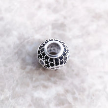 Load image into Gallery viewer, Beads Yin Yang Micro Pave Ball Charm For Women DIY Fine Jewelry Making Men Real Silver Sterling 925 Europe Gift
