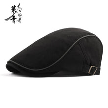 Load image into Gallery viewer, Men Women Cotton Flat Cap Summer Scally Ivy Gatsby Newsboy Beret Driver Cabbie Hunting Hat
