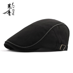 Men Women Cotton Flat Cap Summer Scally Ivy Gatsby Newsboy Beret Driver Cabbie Hunting Hat