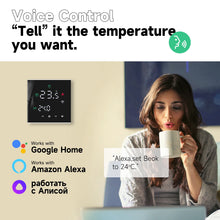 Load image into Gallery viewer, Beok Tuya Smart Home Thermoregulator WIFI Warm Floor Thermostat for Electric Heating Temperature Controller Gas Boiler Yandex
