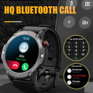 2022 New Smart Watch Men Bluetooth Call Waterproof Watches Blood Pressure Outdoor Sport Smartwatch For Android Xiaomi Huawei Ios