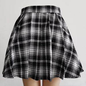 Womens Harajuku Punk Irregular Mini Pleated Skater Skirt Asymmetric Cutout High Waist Hip Hop Clubwear gothic harajuku skirt