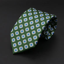 Load image into Gallery viewer, New High Quality Soft Silk Ties 51Colors Fashion 7.5cm Geometric Pattern Necktie For Men Wedding Business Meeting Suit Gravata
