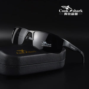 Cook sunglasses for men driving with UV-proof discoloration sunglasses polarized day and night glasses