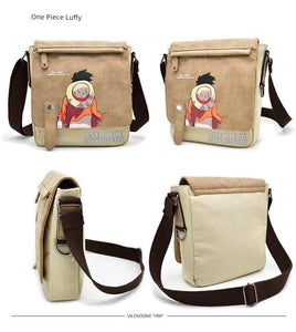 One Piece Luffy Casual Canvas Cartoon Crossbody Bag