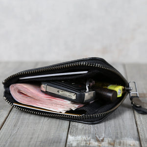 Shenshan Jiuzi Original Simple First-Layer Cowhide Wallet