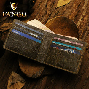 Original Horizontal Genuine Leather Women's First Layer Couple Wallet