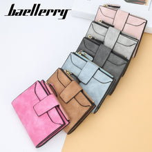 Load image into Gallery viewer, 2022 Fashion Women Wallets Free Name Engraving New Small Wallets Zipper PU Leather Quality Female Purse Card Holder Wallet
