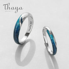 Load image into Gallery viewer, Thaya Original Design S925 Sterling Silver Ring For Couple Emerald Luxury Ring Romantic Fine Jewelry Ring for Women Elegant Gift
