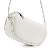 Load image into Gallery viewer, Leather Crossbody Retro Semicircle Dumpling Phone Bag
