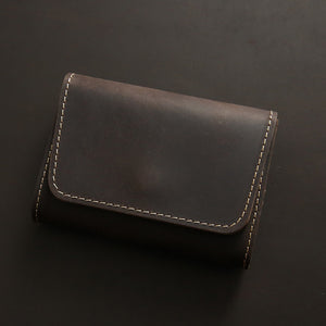 Men's Casual Youth Short Leather Wallet