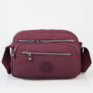 High-End Washed Fashionable Nylon Multi-Pocket Travel Cloth Bag