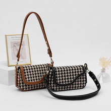 Load image into Gallery viewer, Houndstooth Autumn and Winter Special-Interest Design Shoulder Underarm Bag
