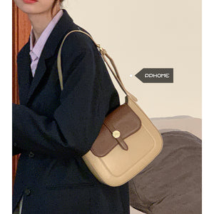 Women's Korean-Style Retro Small Square Shoulder Bag