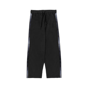 Street Tide Brand Side Tape Casual Cropped Trousers