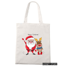 Load image into Gallery viewer, Extra Large Capacity Shoulder Bag Canvas Bag Bag Christmas Tree
