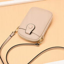 Load image into Gallery viewer, Fall/Winter Crossbody Casual Soft Leather Vertical Mobile Phone Bag
