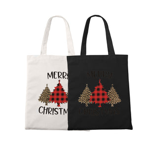 Extra Large Capacity Shoulder Bag Canvas Bag Bag Christmas Tree