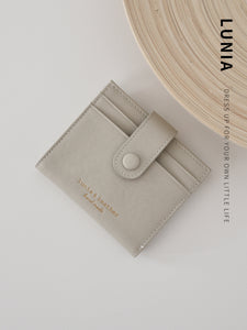 Small CK Women Korean Soft Clip Super Leather Small Wallet