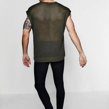 Load image into Gallery viewer, Men Vest Men Mesh Fabric Casual Top
