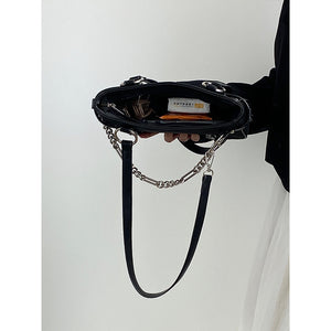 Deer Special-Interest Design Women's Dark Chain Shoulder Bag