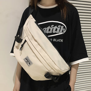 Japanese Style Instagram Style Trendy Workwear Student Sports One-Shoulder Chest Bag