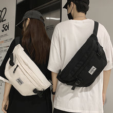 Load image into Gallery viewer, Japanese Style Instagram Style Trendy Workwear Student Sports One-Shoulder Chest Bag
