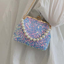 Load image into Gallery viewer, Niche Summer 2022 New Sequin Chain Shoulder Bag
