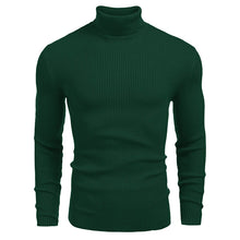 Load image into Gallery viewer, Foreign Trade Men&#39;s High Collar European and American Long Sleeve Pullover Sweater
