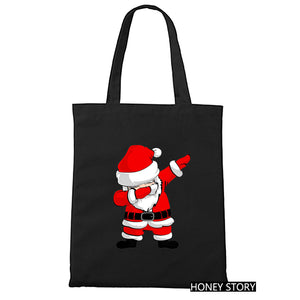 Extra Large Capacity Shoulder Bag Canvas Bag Bag Christmas Tree