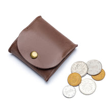Load image into Gallery viewer, Genuine Leather Made Korean Mini Large Capacity Purse Coin Bag
