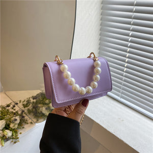 Women's Mini Pearl Shoulder Bag