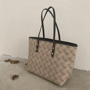 Fashion Printed All-Matching Ins Shopping Bag Large Bag