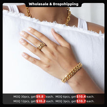 Load image into Gallery viewer, ENFASHION Punk Chunky Bracelets Bangles For Women Statement Thick Link Chain Bracelet 2020 Party Fashion Jewelry Pulseras B2156
