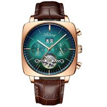 Load image into Gallery viewer, 2022AILANG famous brand watch montre automatique luxe chronograph Square Large Dial Watch Hollow Waterproof mens fashion watches
